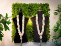 Artificial Peony Garland (Bluish Pink)
