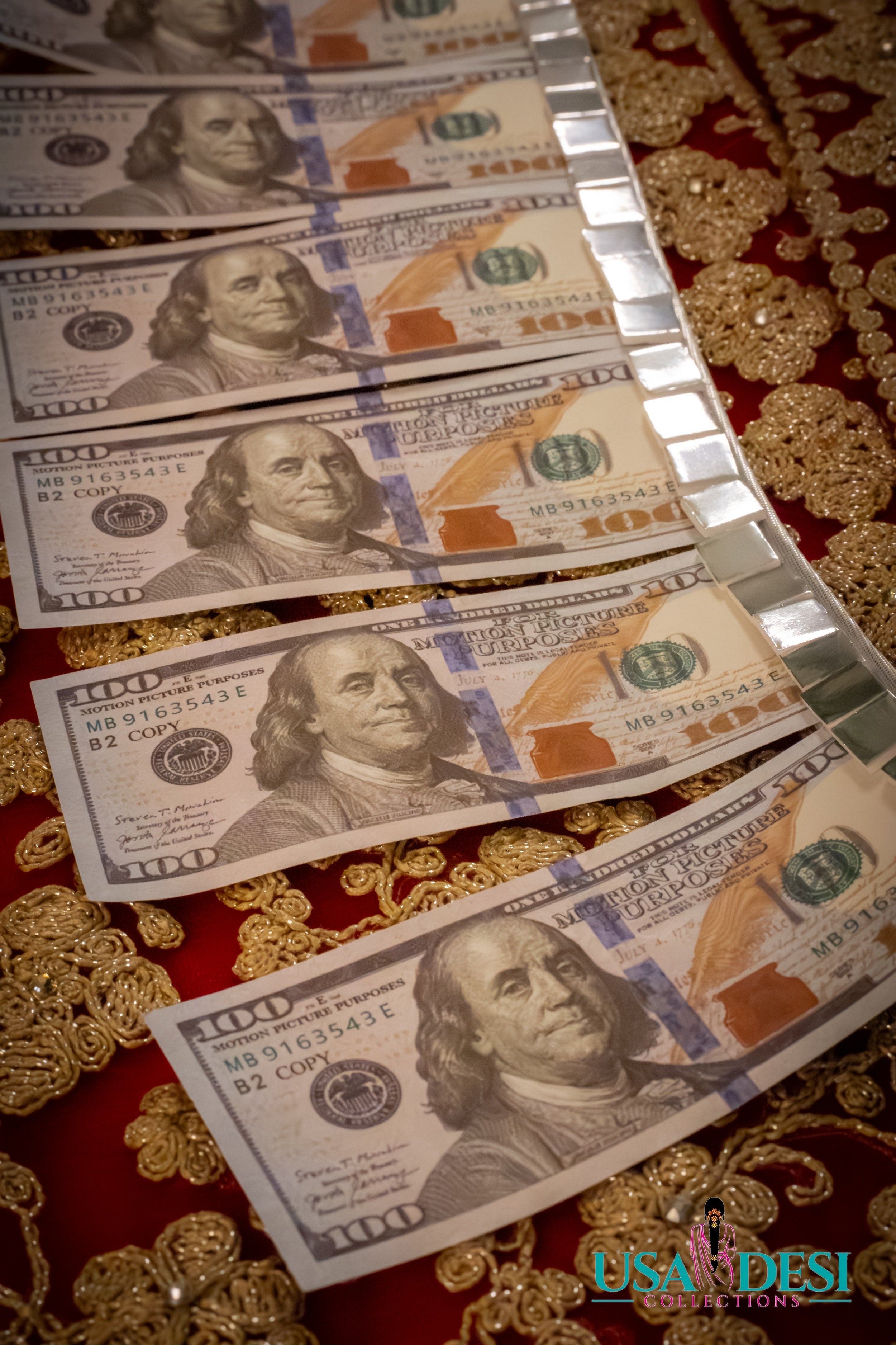 Fake Money Garland