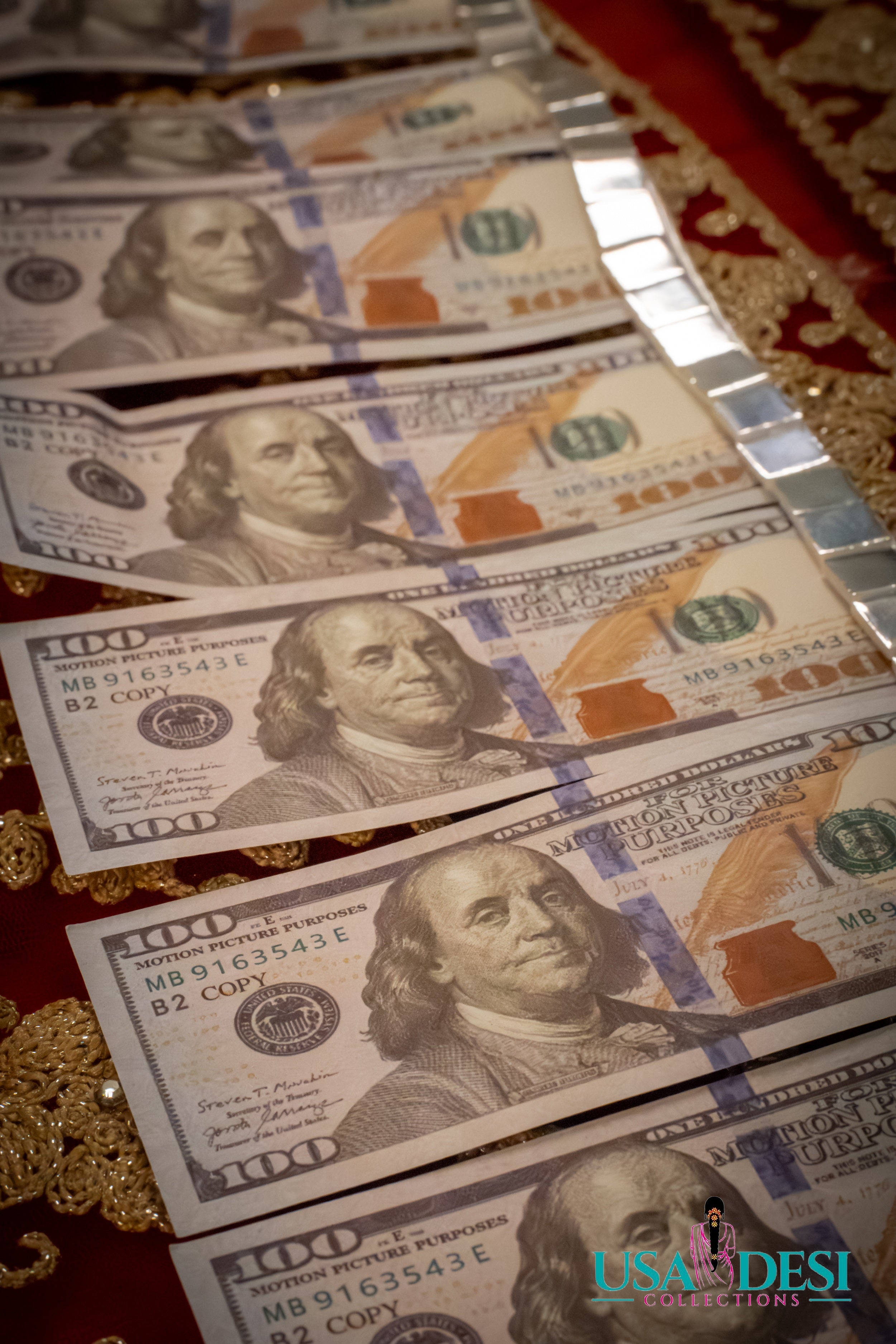 Fake Money Garland