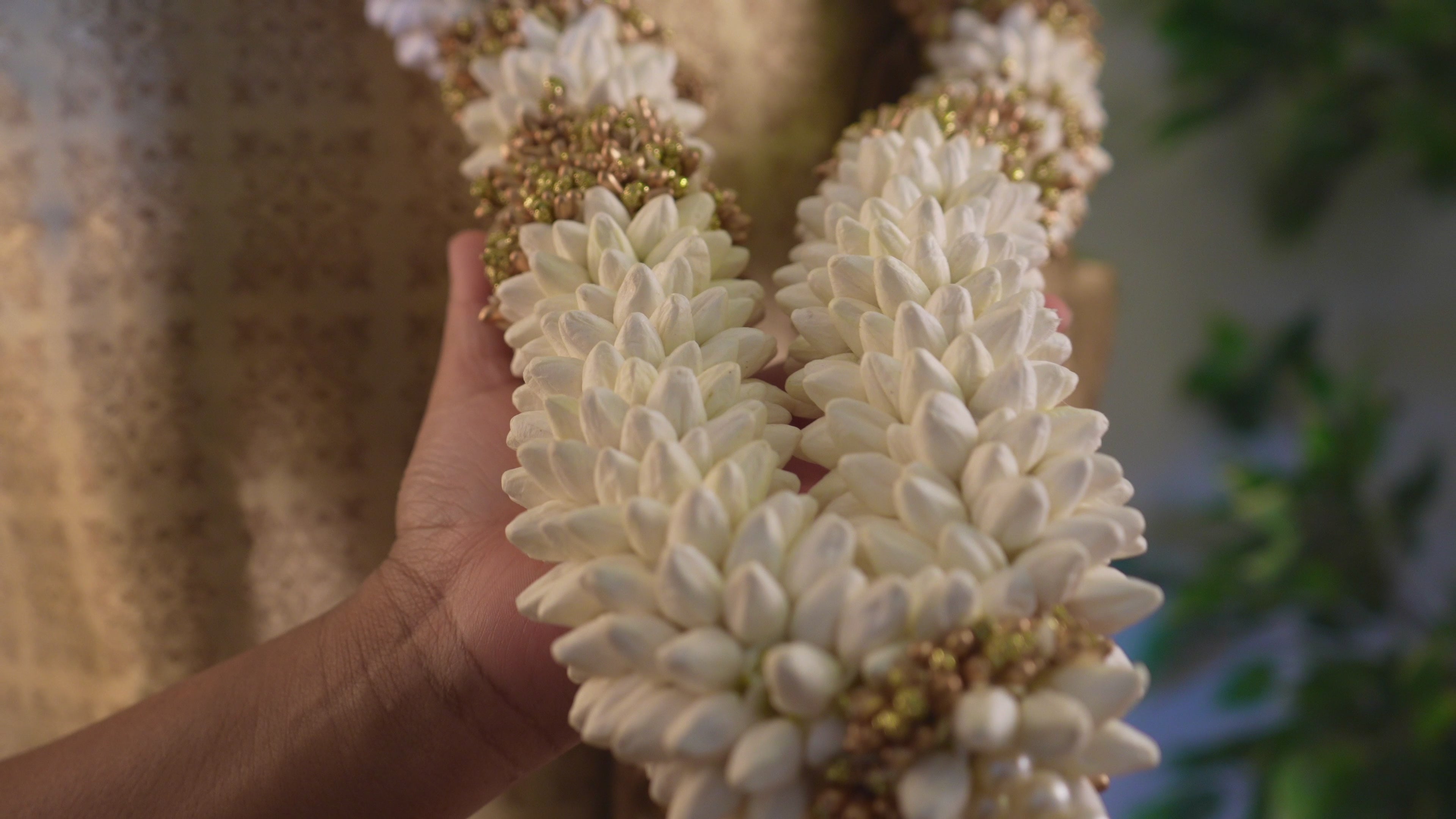Artificial Jasmine Garland